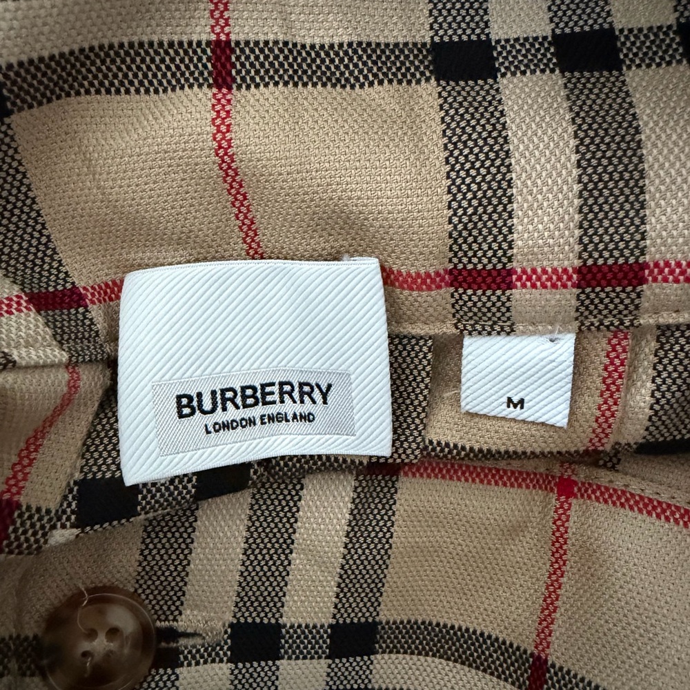 Burberry Zoe Vintage Check Asymmetrical
Kilt Mini Skirt Size M - Picture 11 of 12